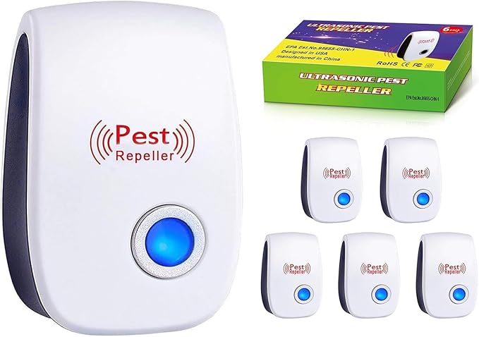 Repelente ultrasónico de insectos de plagas