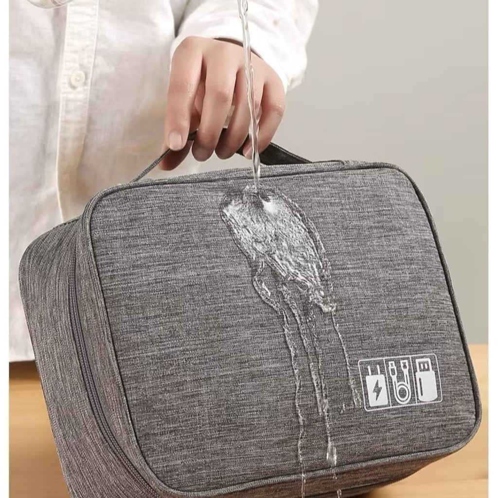 Bolsa De Almacenamiento Digital Viajero Multifuncional 24X8X9Cm