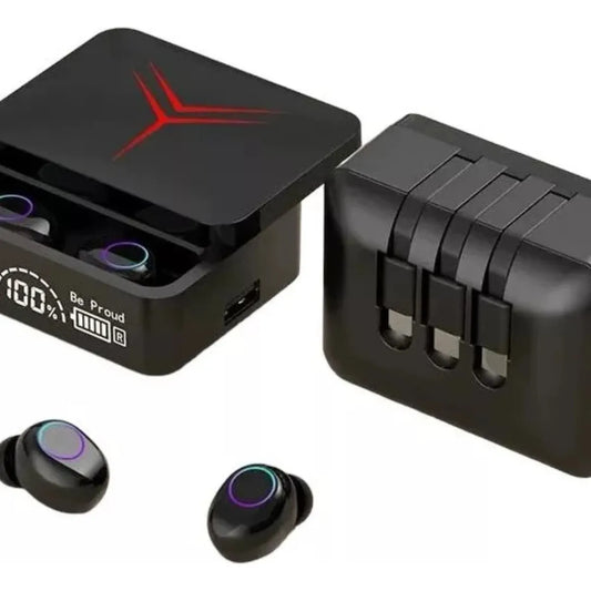 Auricular Bluetooth M88 Plus Con Power Bank Incluido V5.3