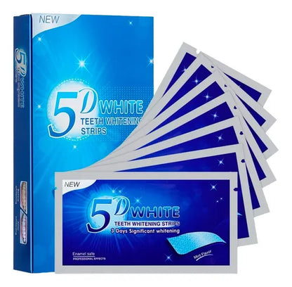 Tiras De Gel Blanqueamiento Y Cuidado Dental Pack X7