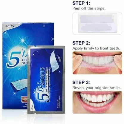 Tiras De Gel Blanqueamiento Y Cuidado Dental Pack X7