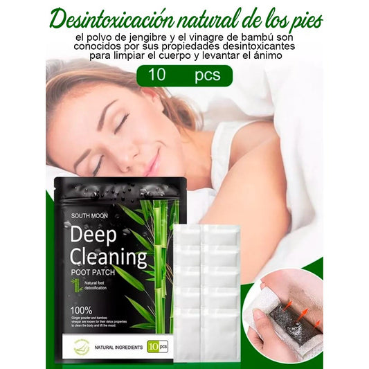 20 Pack parches detox pies, desintoxicación original, almohadillas limpieza profunda, para aliviar el estrés y dormir profundamente